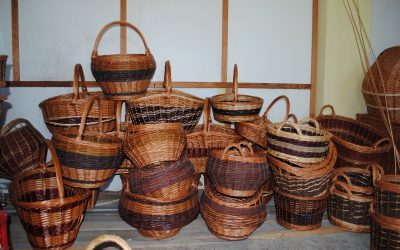 Međimurska večera – pletenje košara