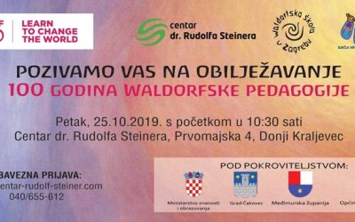 Poziv na događaj : Obilježavanje 100 godina Waldorfske pedagogije