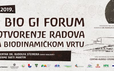 2. BIO GI FORUM I OTVORENJE RADOVA NA BIODINAMIČKOM VRTU