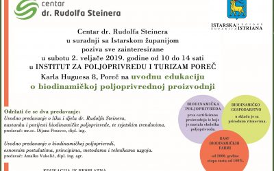 POZIV! PREDAVANJE ZA ISTARSKU ŽUPANIJU