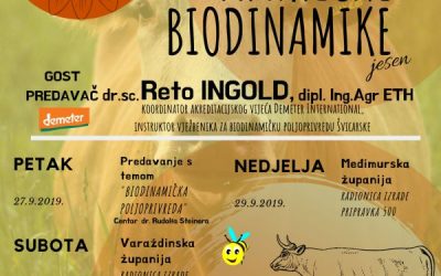 VIKEND PRAKTIČNE BIODINAMIKE – JESEN 2019.