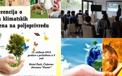 SUDJELOVANJE NA KONFERENCIJI „Utjecaj klimatskih promjena na poljoprivredu“