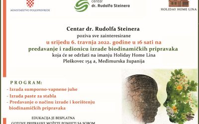MEĐIMURSKA ŽUPANIJA – POZIV NA PREDAVANJE I RADIONICU
