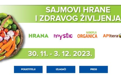 SAJAM HRANE I ZDRAVOG ŽIVLJENJA – CROAGRO 30.11.-03.12.2023., ZAGREBAČKI VELESAJAM