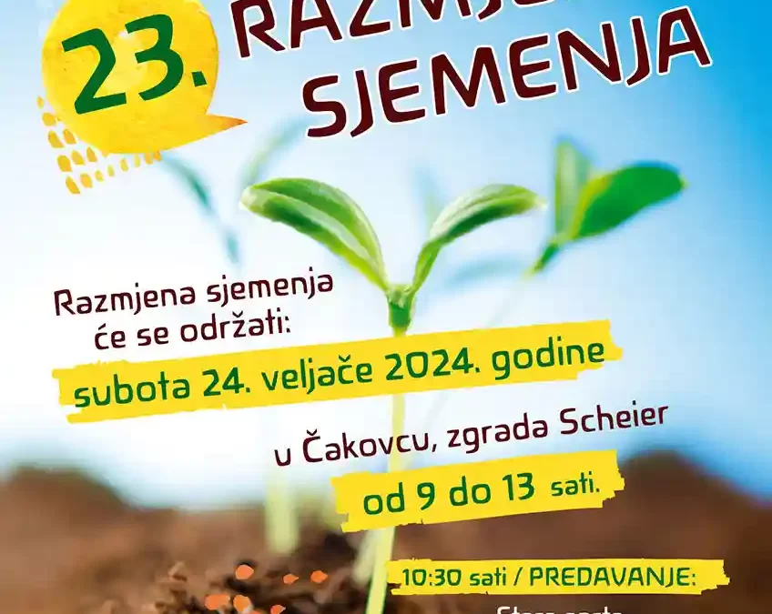 23. tradicionalna RAZMJENA SJEMENJA