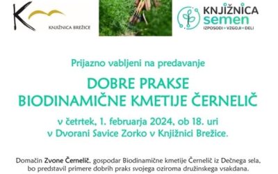 POZIV NA PREDAVANJE, predavač: Zvone Černelič, Slovenija