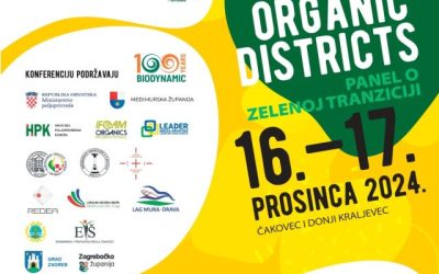 Održavanje konferencije – “Dani eko regije / Organic District – Panel o zelenoj tranziciji”