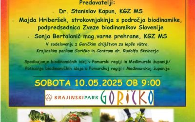 Poziv na besplatni događaj u sklopu projekta BIOINSPIRE, Interreg Slovenija – Hrvatska, 10. svibnja 2025. godine