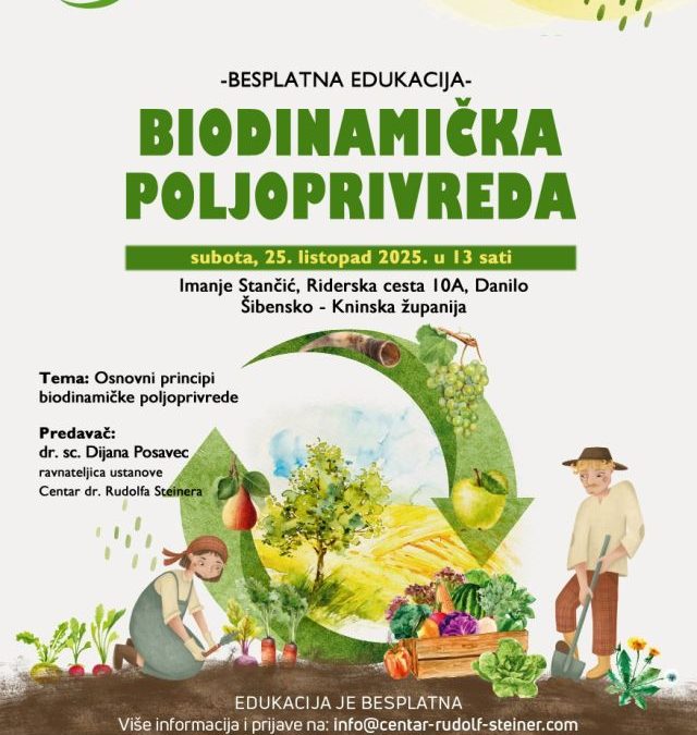 POZIV NA BESPLATNU EDUKACIJU – ŠIBENSKO-KNINSKA ŽUPANIJA