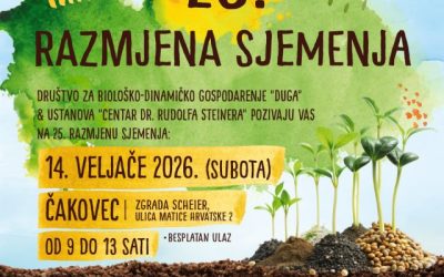 Poziv na 25. jubilarnu razmjenu sjemenja u Čakovcu