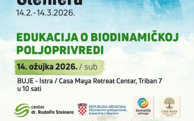 DANI DR. RUDOLFA STEINERA – EDUKATIVNO PREDAVANJE, ISTRA
