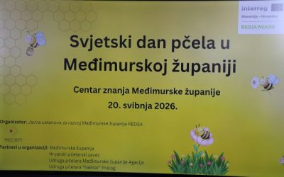 Međimurska županija domaćin obilježavanja Svjetskog dana pčela u sklopu BEE(A)WARE projekta