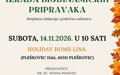 Besplatna edukacija i radionica izrade biodinamičkih pripravaka u Međimurskoj županiji